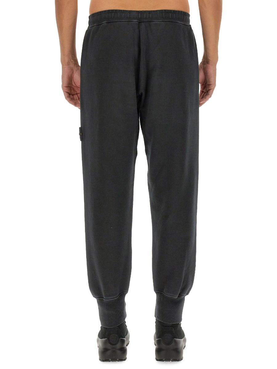 STONE ISLAND PANTALONE JOGGING IN COTONE