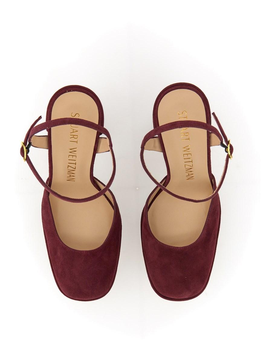 STUART WEITZMAN PUMP IN SUEDE