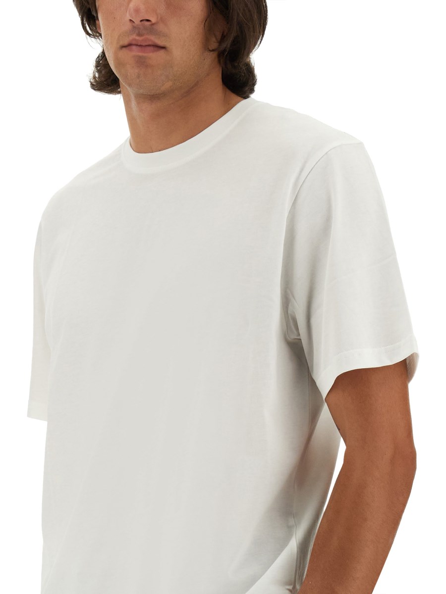 STUDIO NICHOLSON T-SHIRT IN JERSEY DI COTONE
