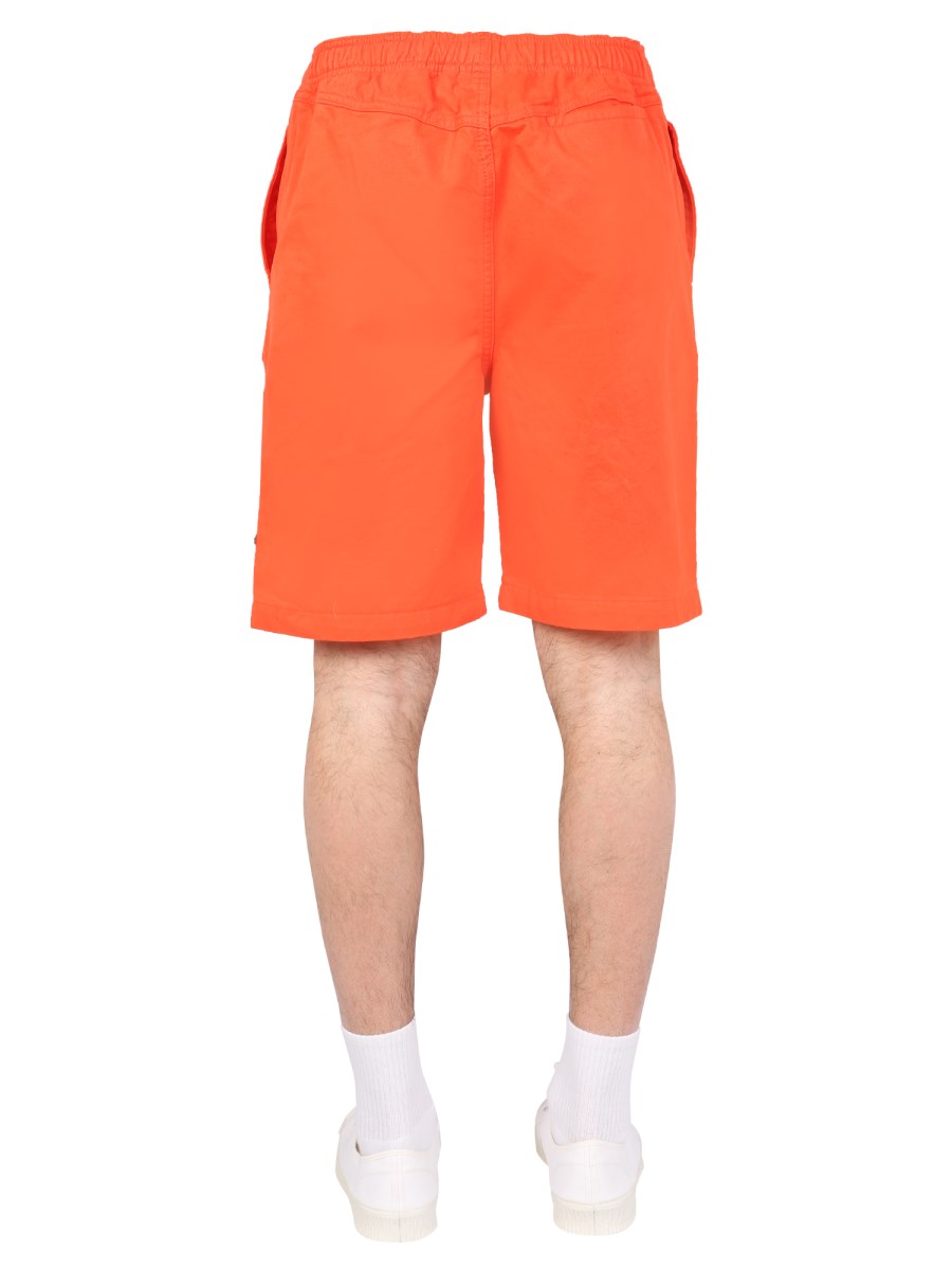 STUSSY BERMUDA IN COTONE CON LOGO