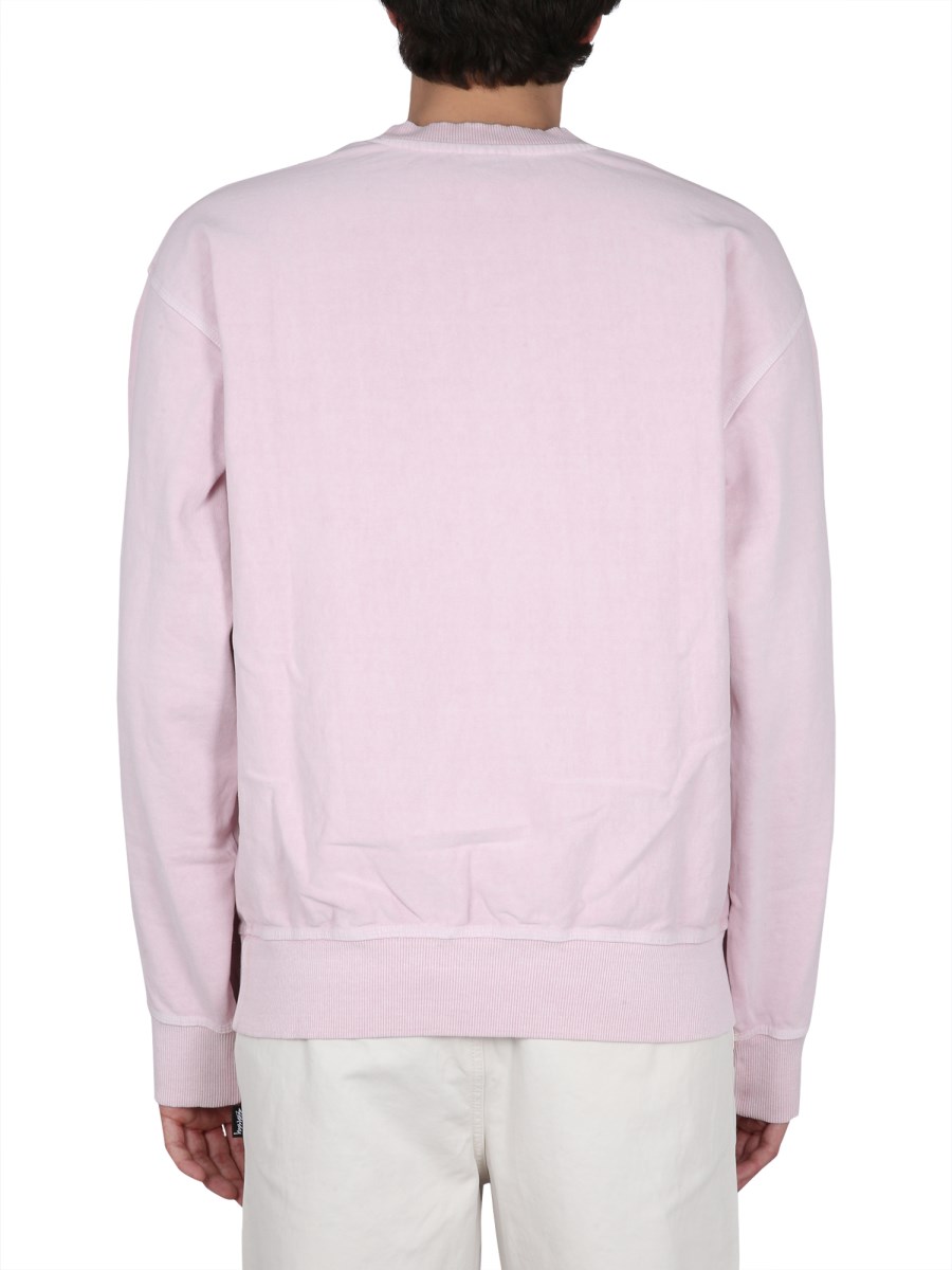 STUSSY FELPA CON RICAMO LOGO