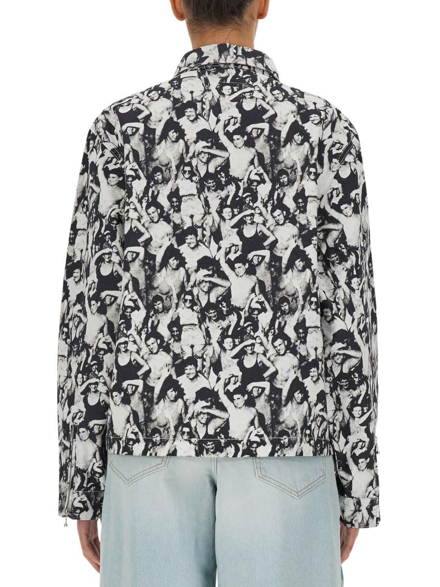 STUSSY GIACCA CON STAMPA ALLOVER IN COTONE