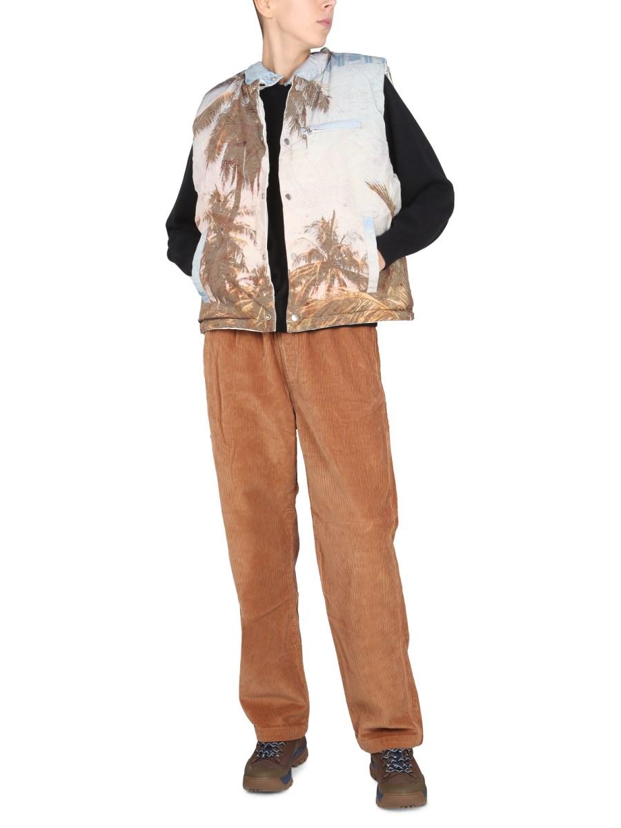 STUSSY GILET SUTHERNLAND REVERSIBILE
