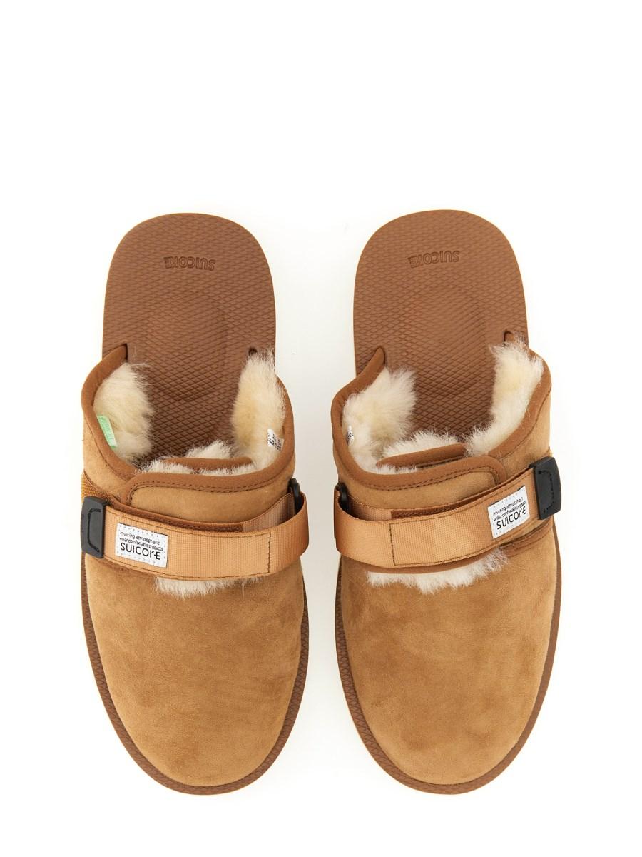 SUICOKE CIABATTA M2AB IN SUEDE