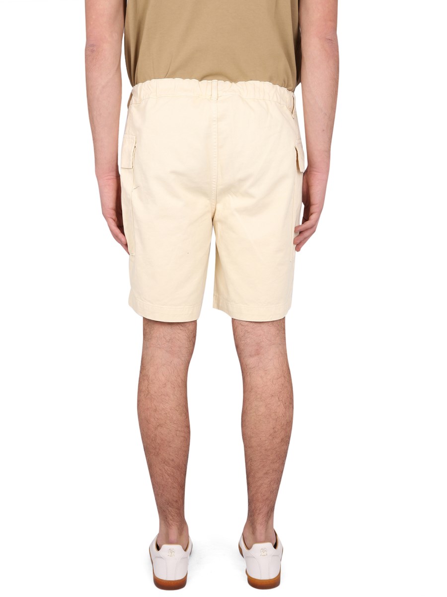 SUNFLOWER BERMUDA CARGO IN COTONE