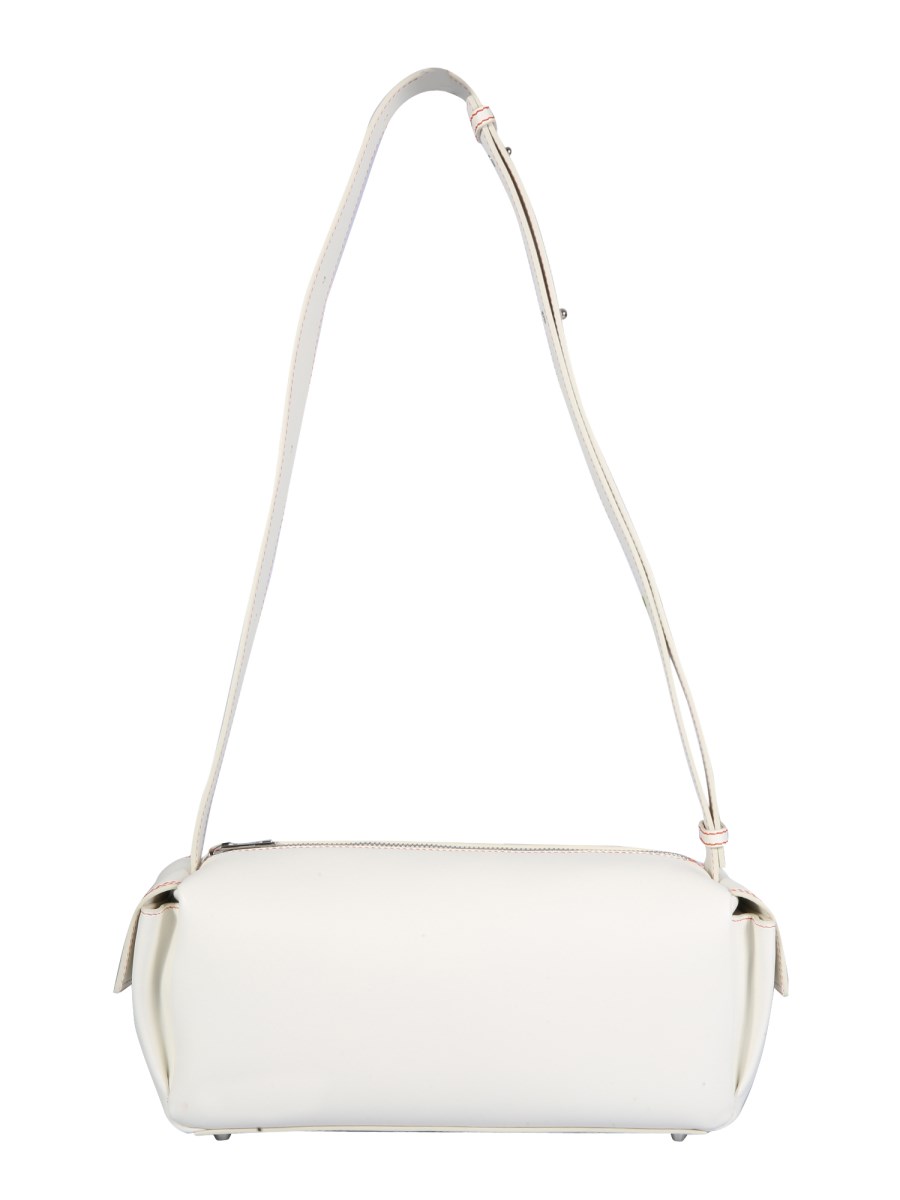 SUNNEI BORSA A BAULETTO IN PELLE CON LOGO