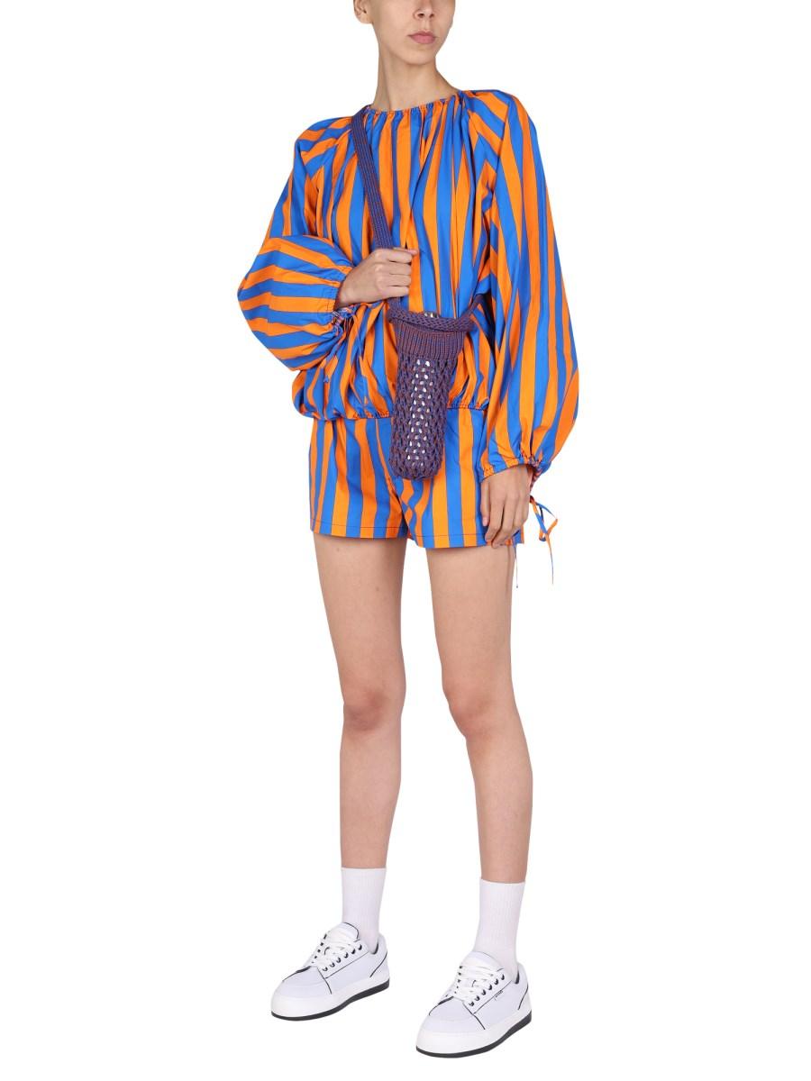 SUNNEI CAMICIA IN COTONE CON MOTIVO A RIGHE