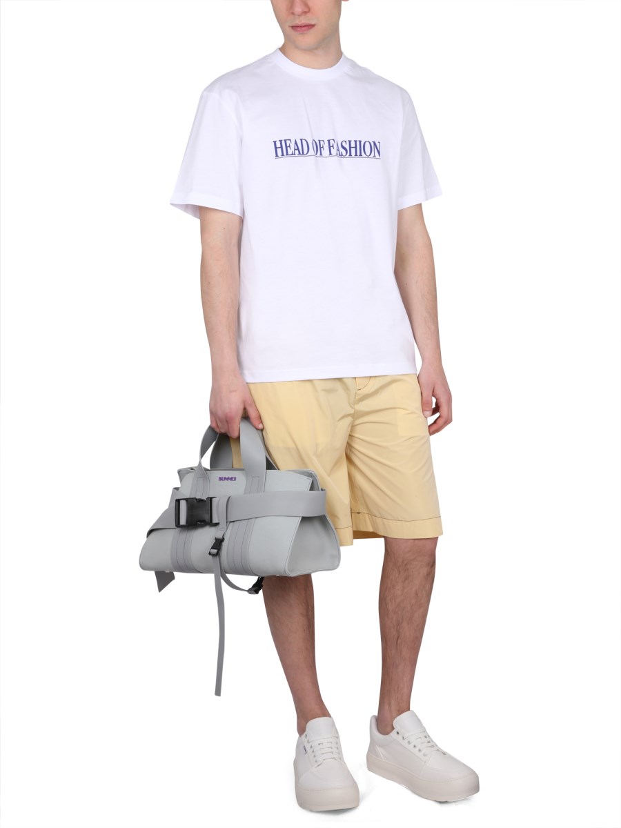 SUNNEI T-SHIRT HEAD OF FASHION IN COTONE