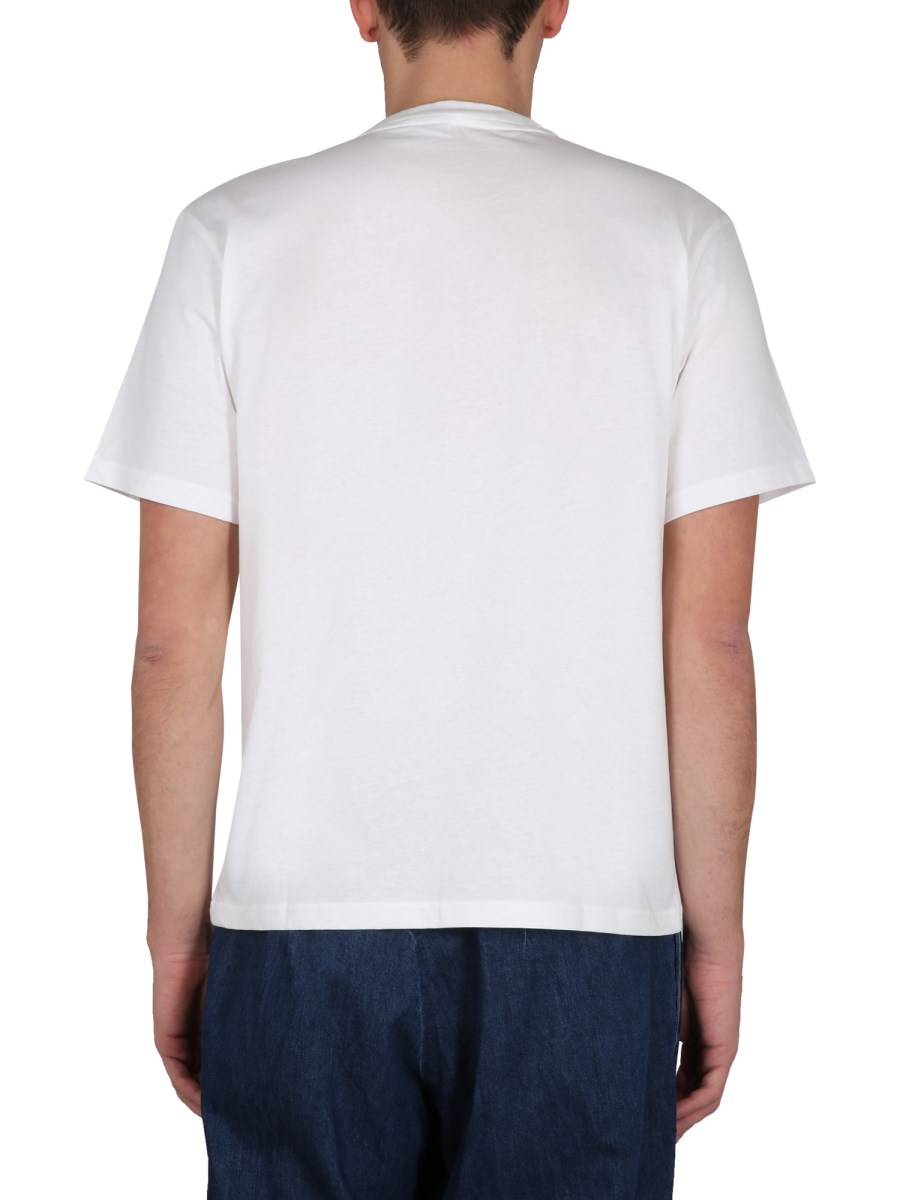 SUNNEI T-SHIRT IN JERSEY DI COTONE CON RICAMO LOGO