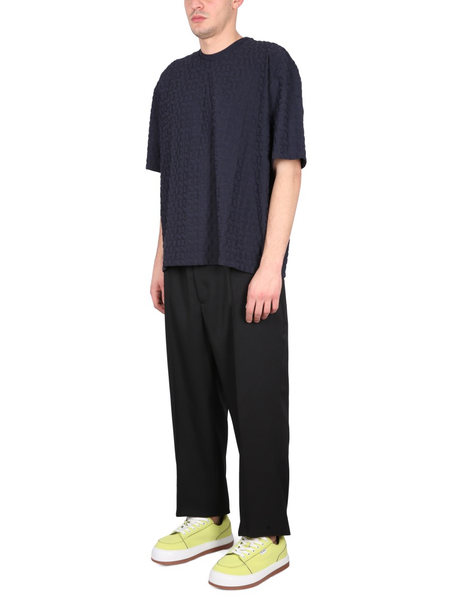 SUNNEI T-SHIRT IN JERSEY DI COTONE CON STAMPA