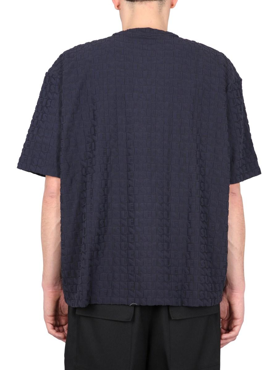 SUNNEI T-SHIRT IN JERSEY DI COTONE CON STAMPA