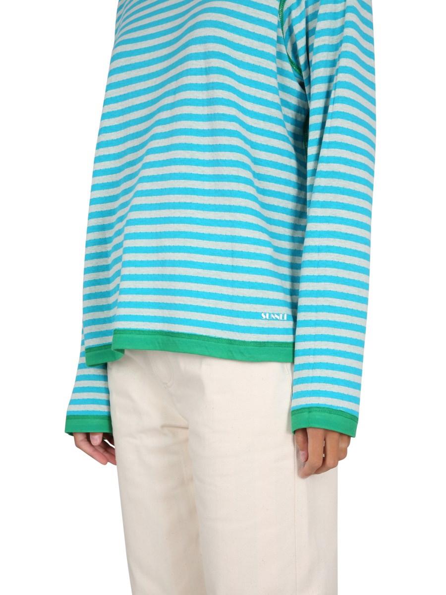 SUNNEI T-SHIRT REVERSIBILE IN COTONE
