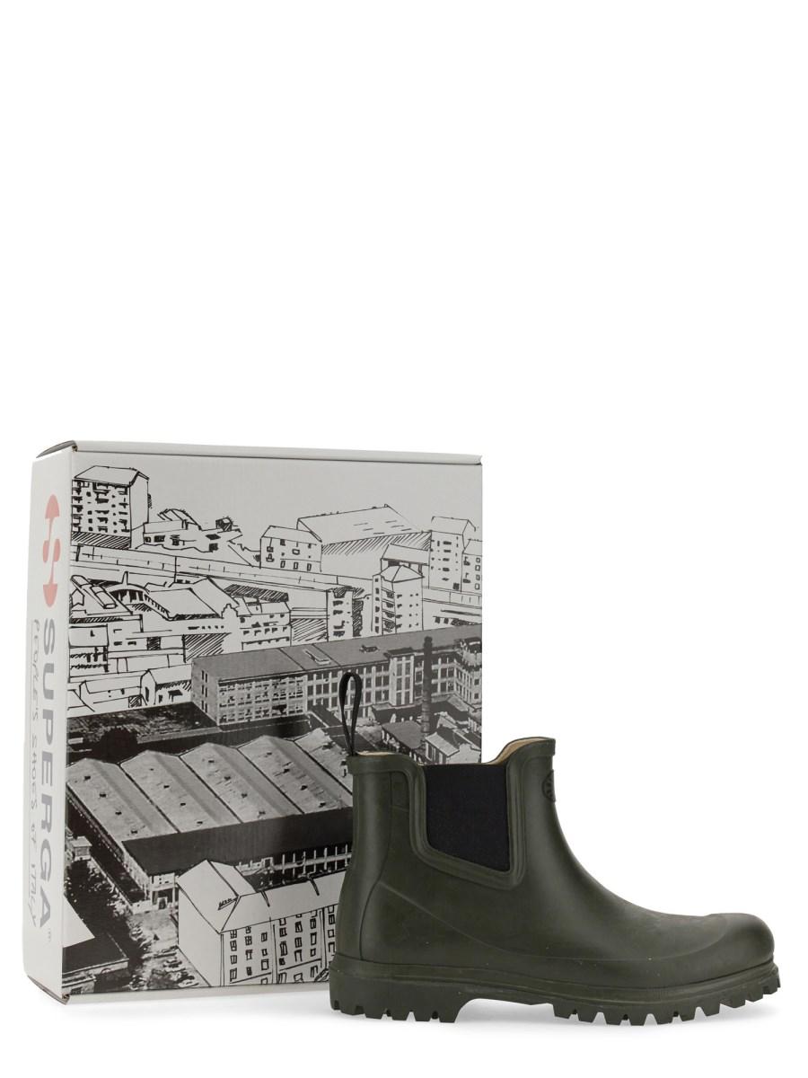 SUPERGA STIVALETTO IN GOMMA