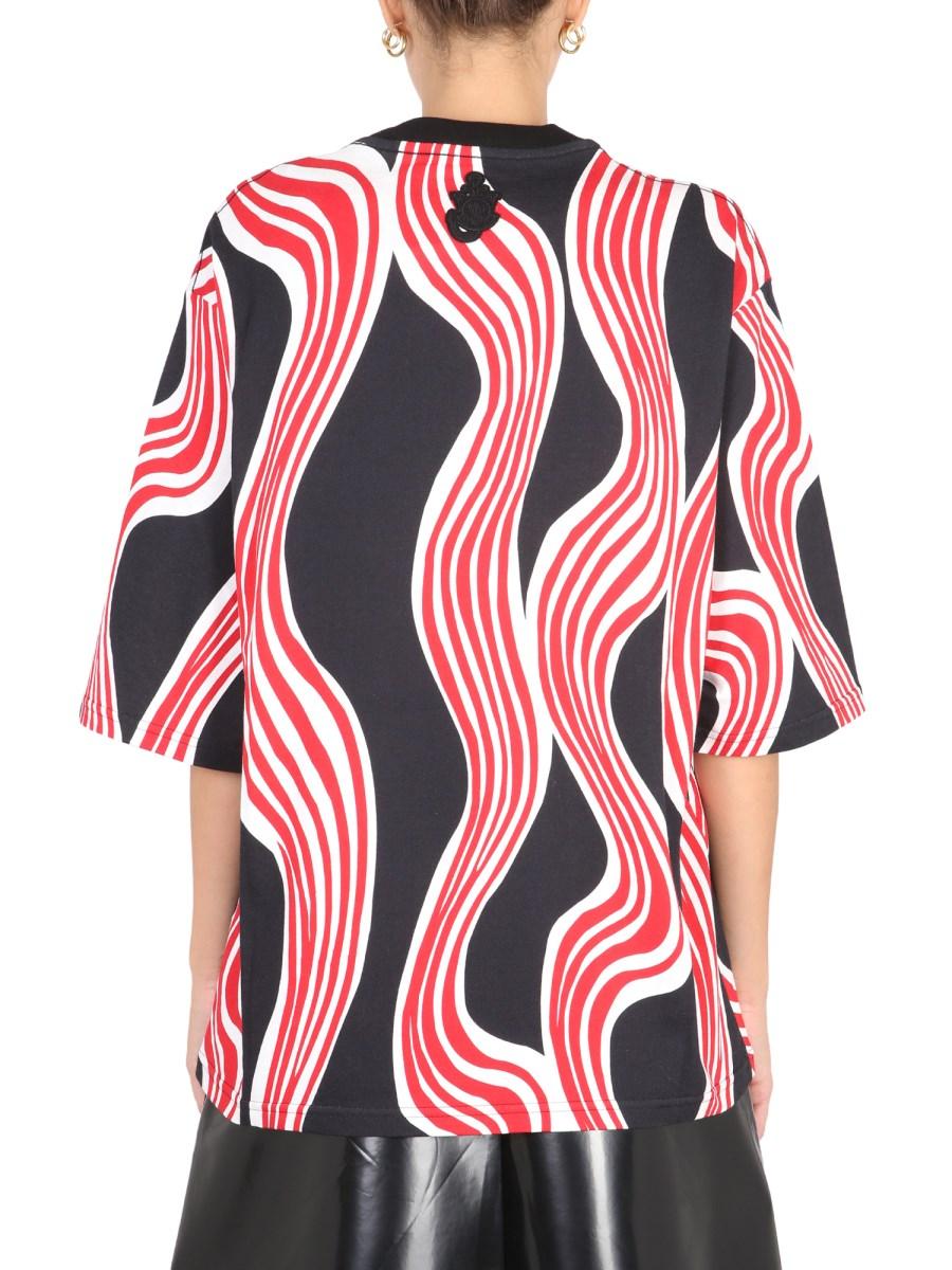MONCLER GENIUS T-SHIRT 1 MONCLER JW ANDERSON IN JERSEY DI COTONE