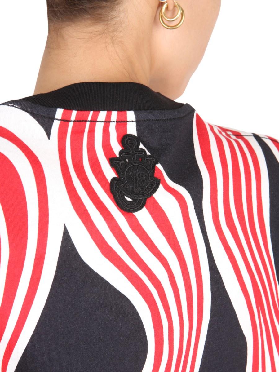 MONCLER GENIUS T-SHIRT 1 MONCLER JW ANDERSON IN JERSEY DI COTONE