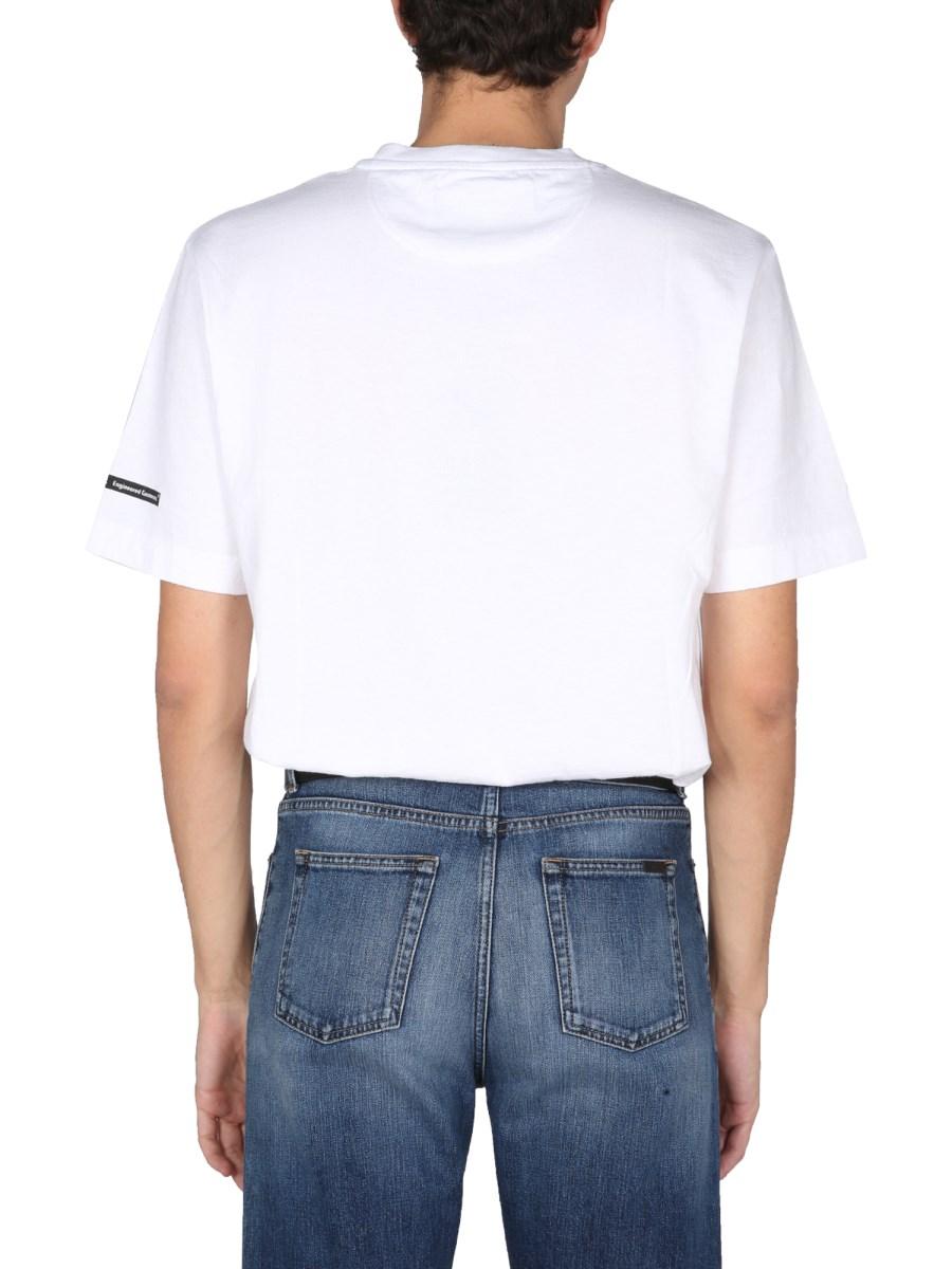 BARBOUR T-SHIRT BABROUR X ENGINEERED GARMENTS IN JERSEY DI COTONE