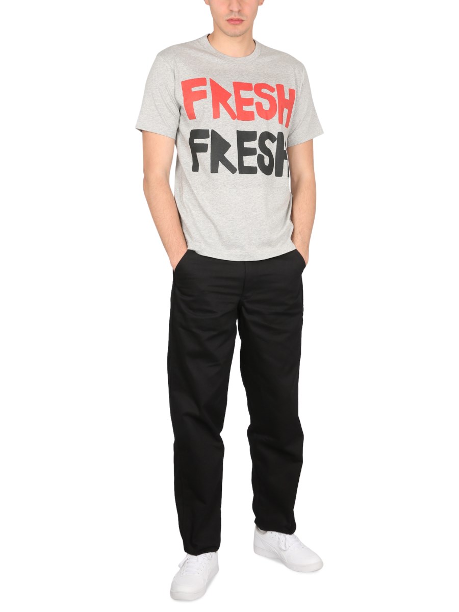 COMME DES GARCONS SHIRT T-SHIRT BRETT WESTFALL IN COTONE