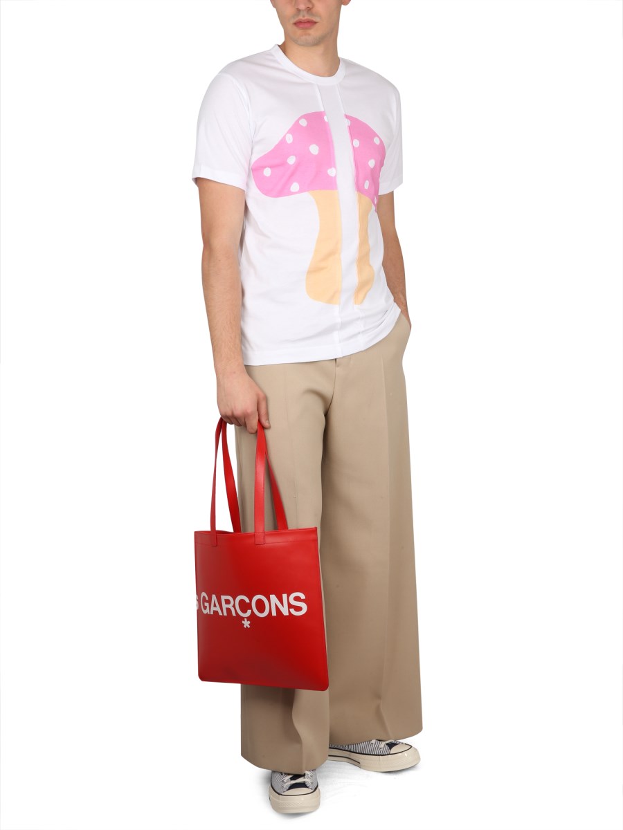 COMME DES GARCONS SHIRT T-SHIRT BRETT WESTFALL IN COTONE