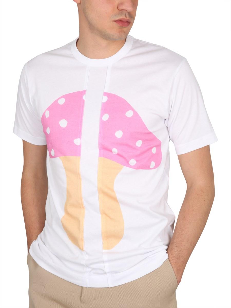 COMME DES GARCONS SHIRT T-SHIRT BRETT WESTFALL IN COTONE