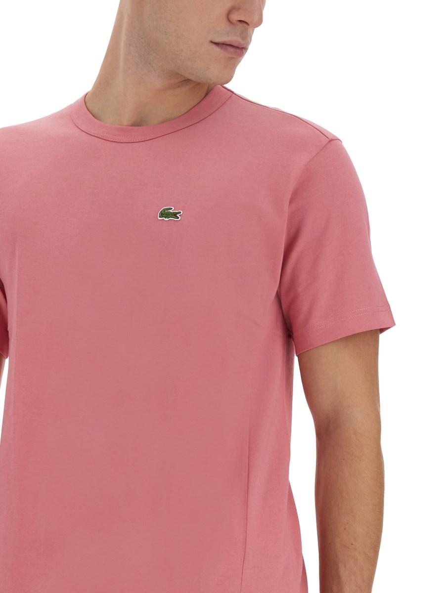 COMME DES GARCONS SHIRT T-SHIRT COMME DES GARCONS X LACOSTE ASIMMETRICA