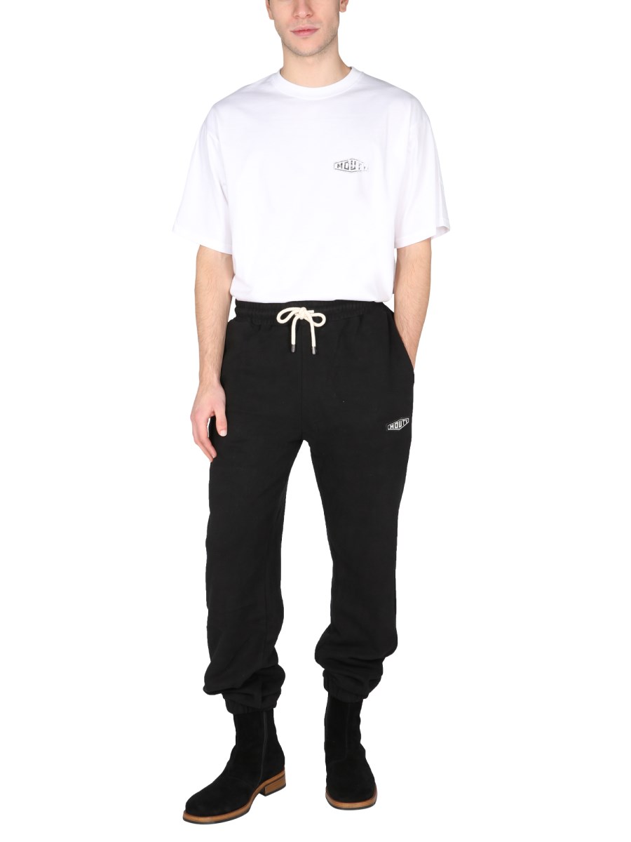 MOUTY T-SHIRT FREEDOM IN JERSEY DI COTONE CON STAMPA LOGO