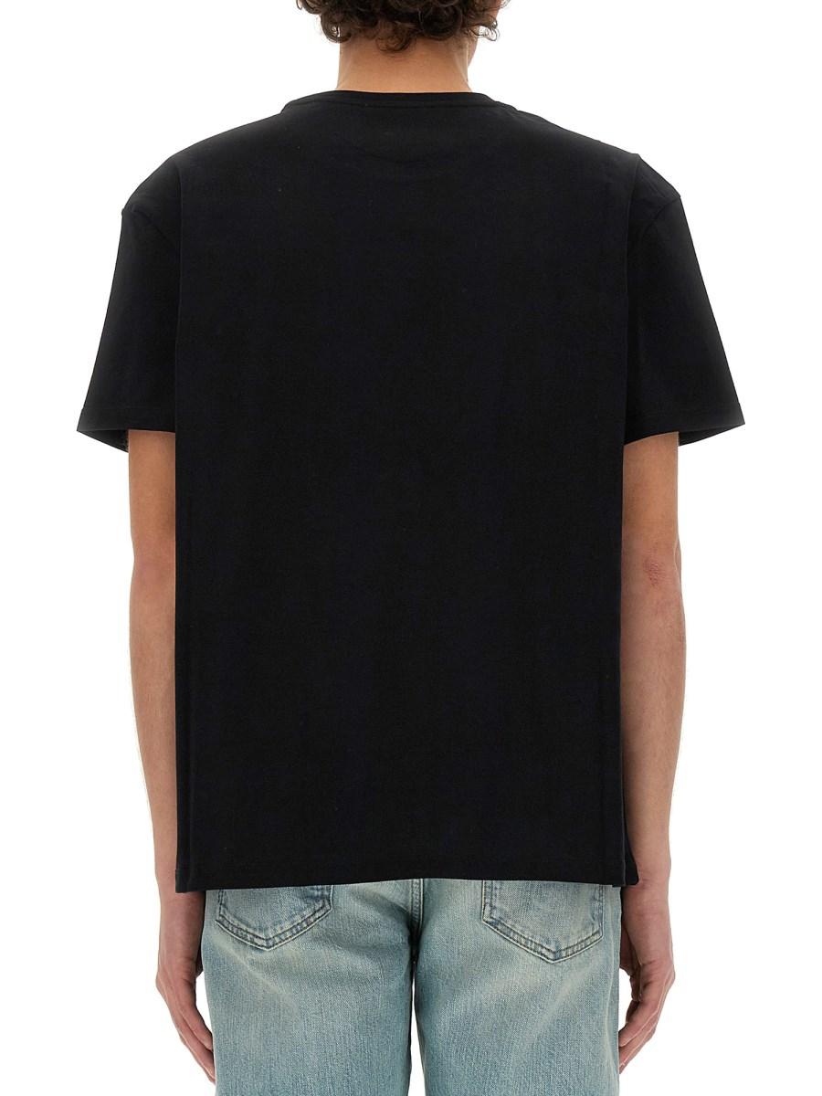 VALENTINO T-SHIRT IN COTONE CON STAMPA VALENTINO FLOWER PORTRAIT