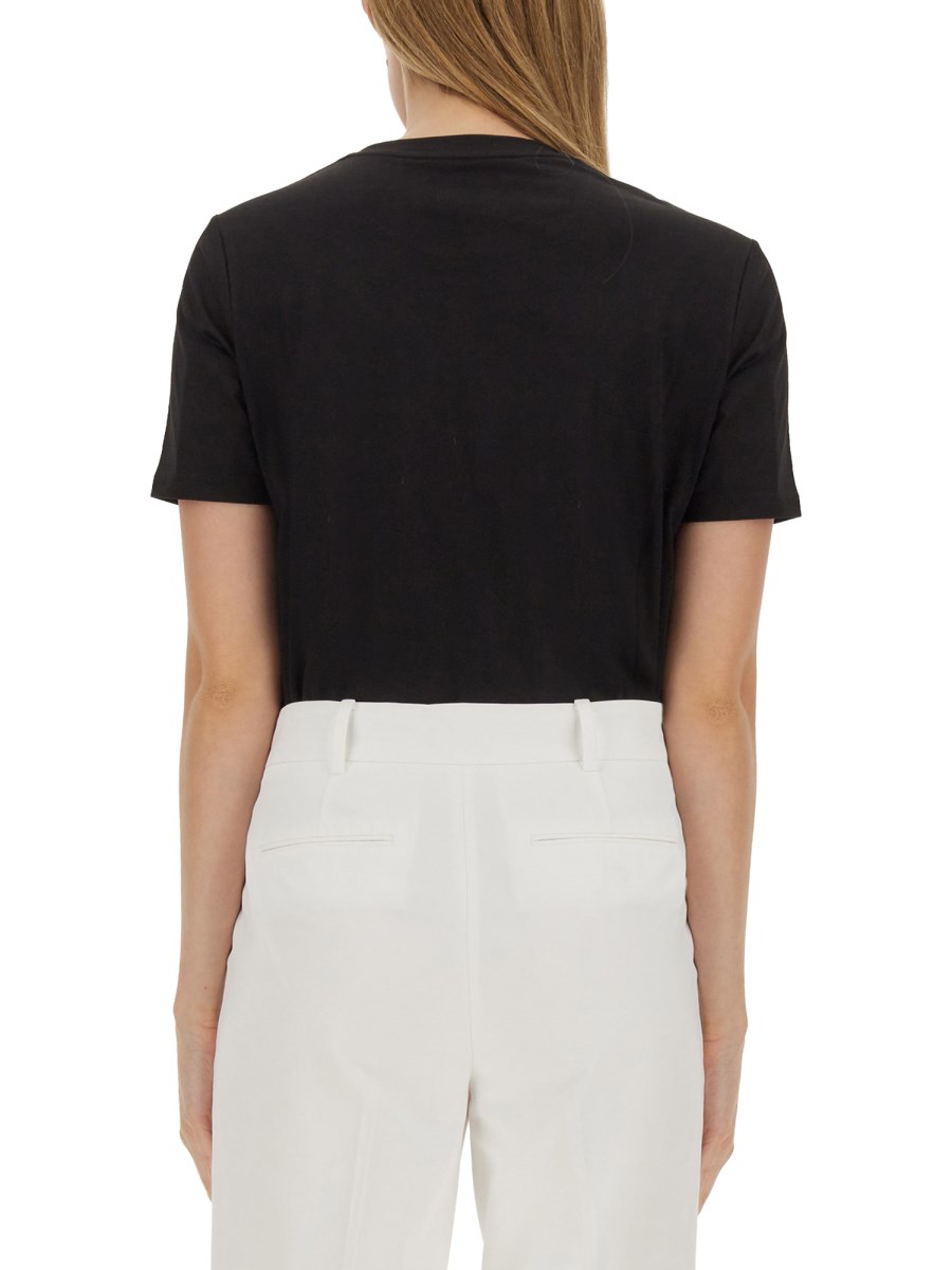 MICHAEL BY MICHAEL KORS T-SHIRT IN JERSEY DI COTONE CON LOGO BORCHIATO