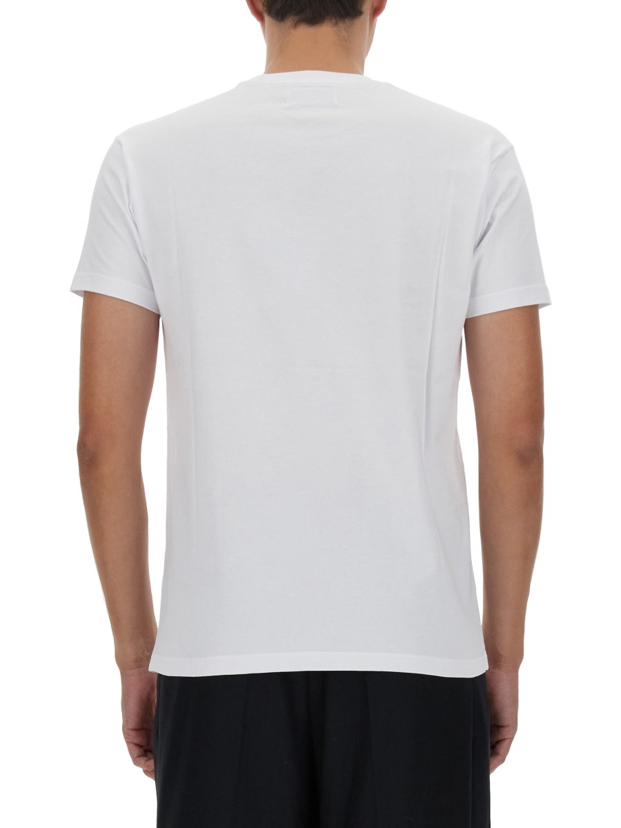 VIVIENNE WESTWOOD T-SHIRT IN JERSEY DI COTONE CON LOGO ORB