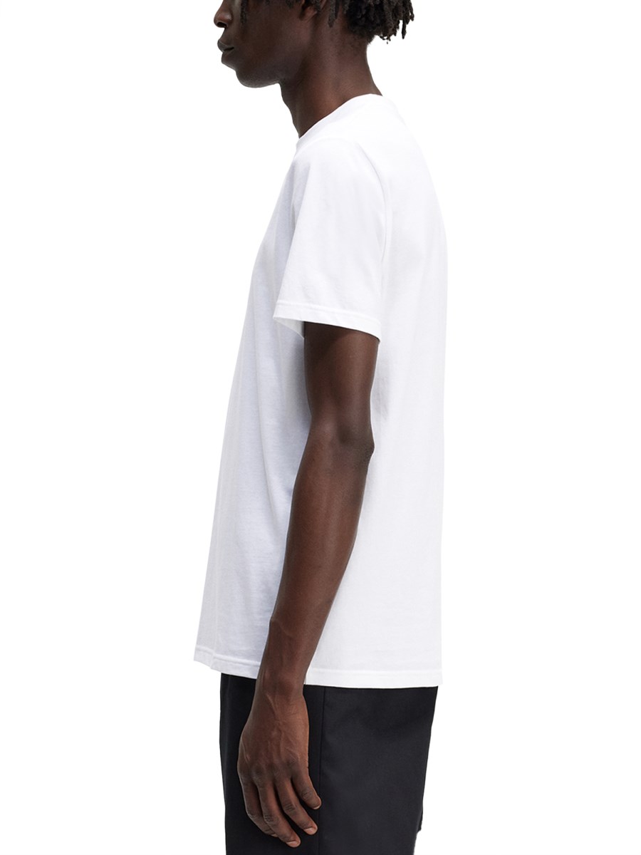 FRED PERRY T-SHIRT IN JERSEY DI COTONE CON RICAMO LOGO