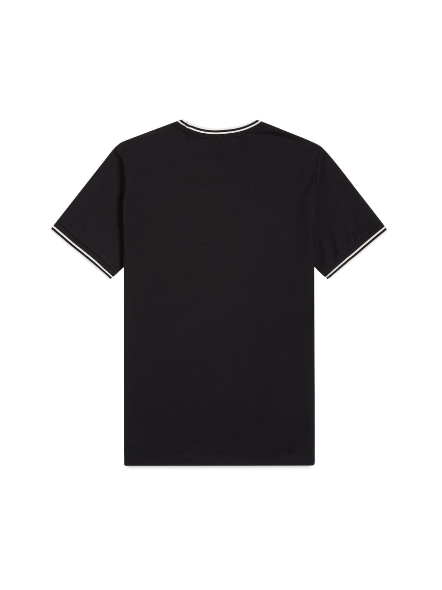 FRED PERRY T-SHIRT IN JERSEY DI COTONE CON RICAMO LOGO
