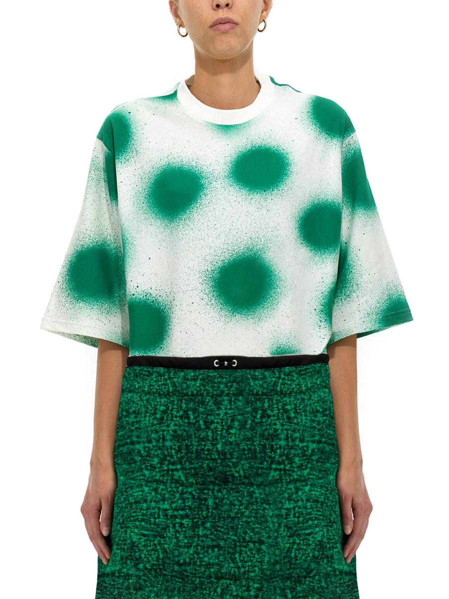 MONCLER GENIUS T-SHIRT IN JERSEY DI COTONE CON STAMPA ALL OVER 1 MONCLER JW ANDERSON