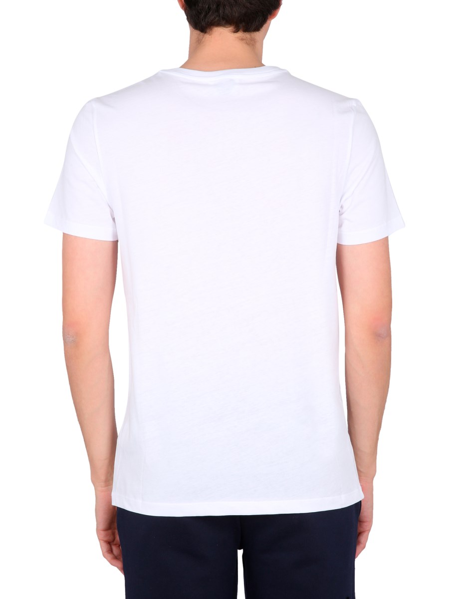 BALLANTYNE T-SHIRT IN JERSEY DI COTONE CON STAMPA LOGO