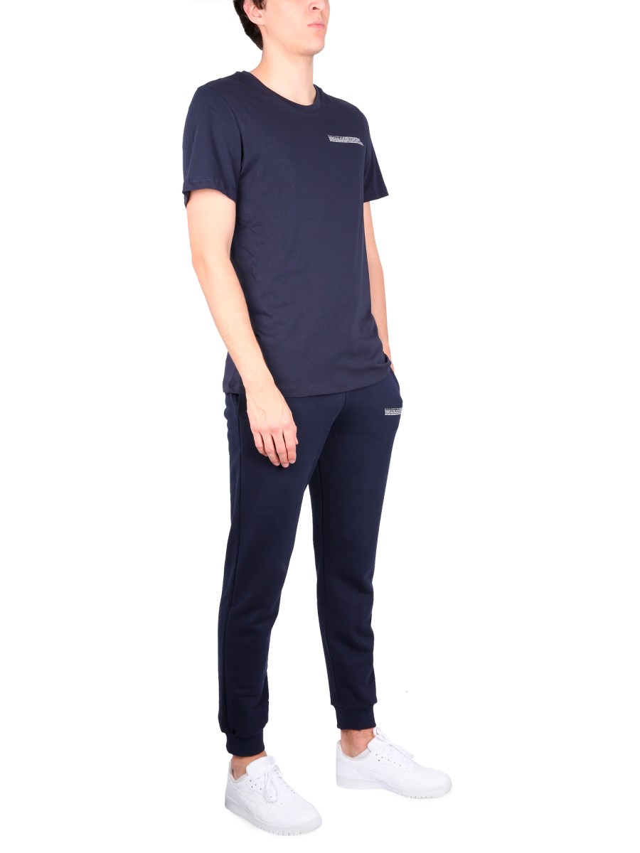 BALLANTYNE T-SHIRT IN JERSEY DI COTONE CON STAMPA LOGO