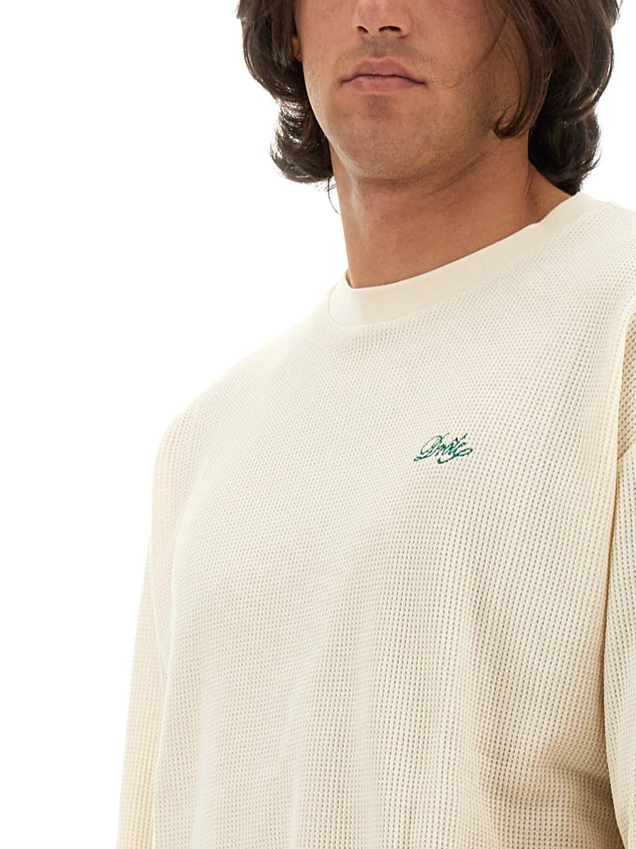 DRÔLE DE MONSIEUR T-SHIRT IN JERSEY DI COTONE CON STAMPA LOGO