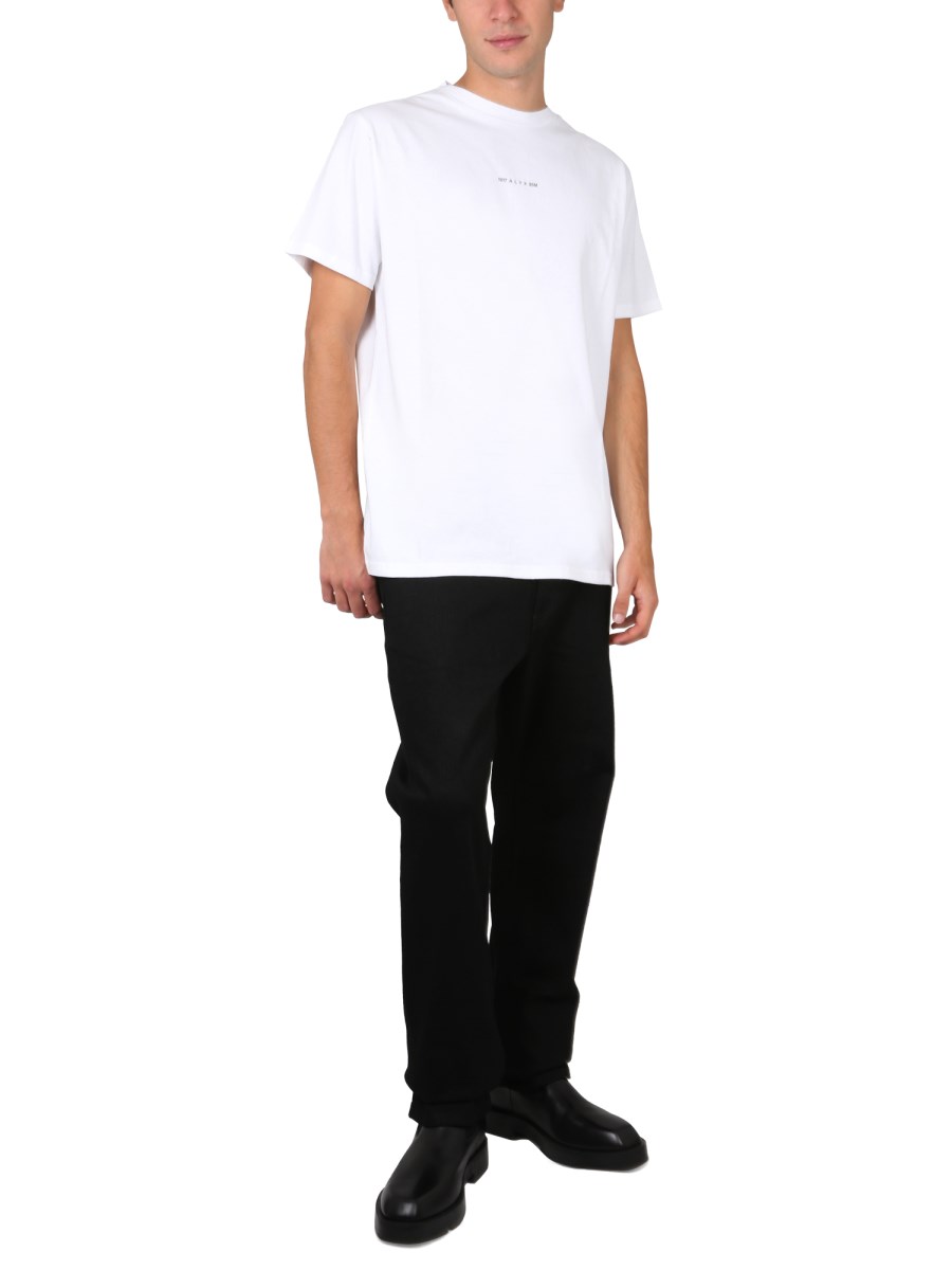 1017 ALYX 9SM T-SHIRT IN JERSEY DI COTONE CON STAMPA LOGO