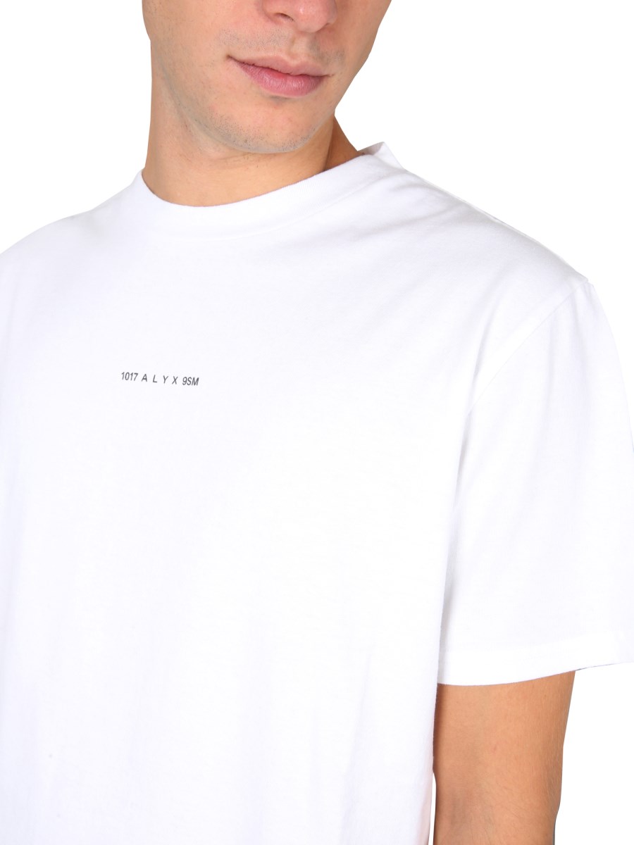 1017 ALYX 9SM T-SHIRT IN JERSEY DI COTONE CON STAMPA LOGO