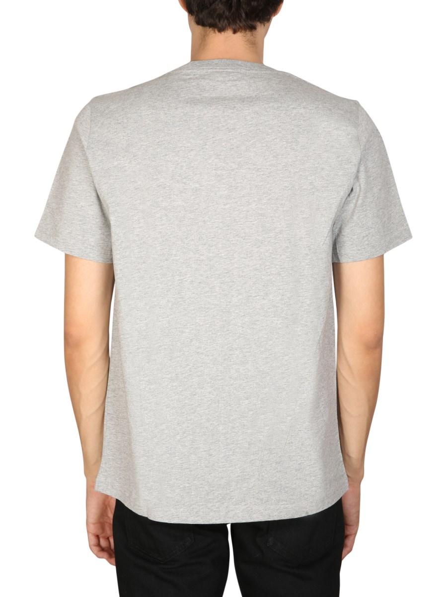 PS BY PAUL SMITH T-SHIRT IN JERSEY DI COTONE CON STAMPA" ZEBRA"