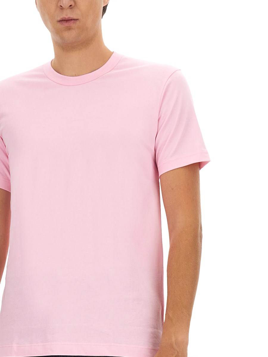 COMME DES GARCONS SHIRT T-SHIRT IN JERSEY DI COTONE