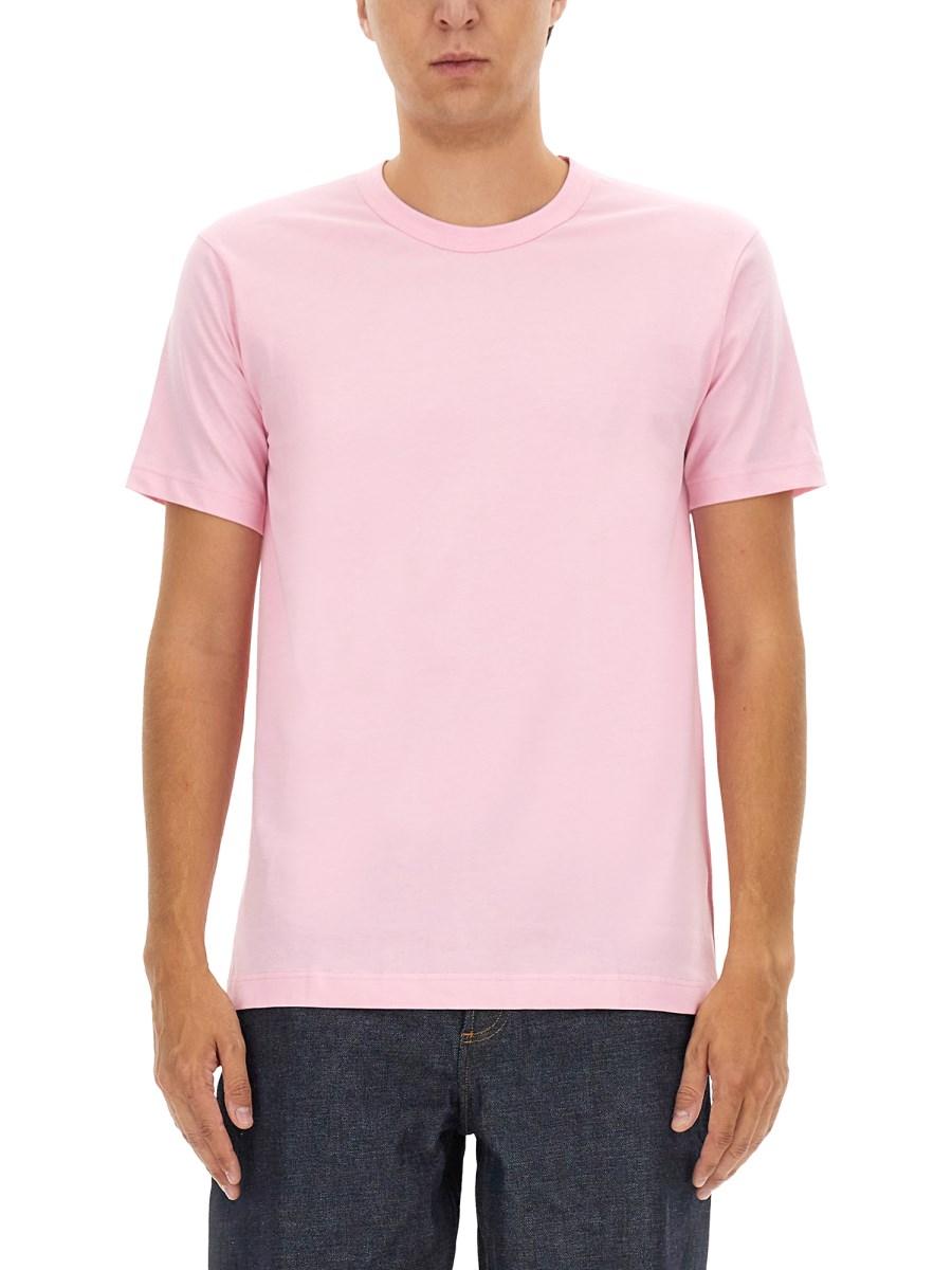 COMME DES GARCONS SHIRT T-SHIRT IN JERSEY DI COTONE
