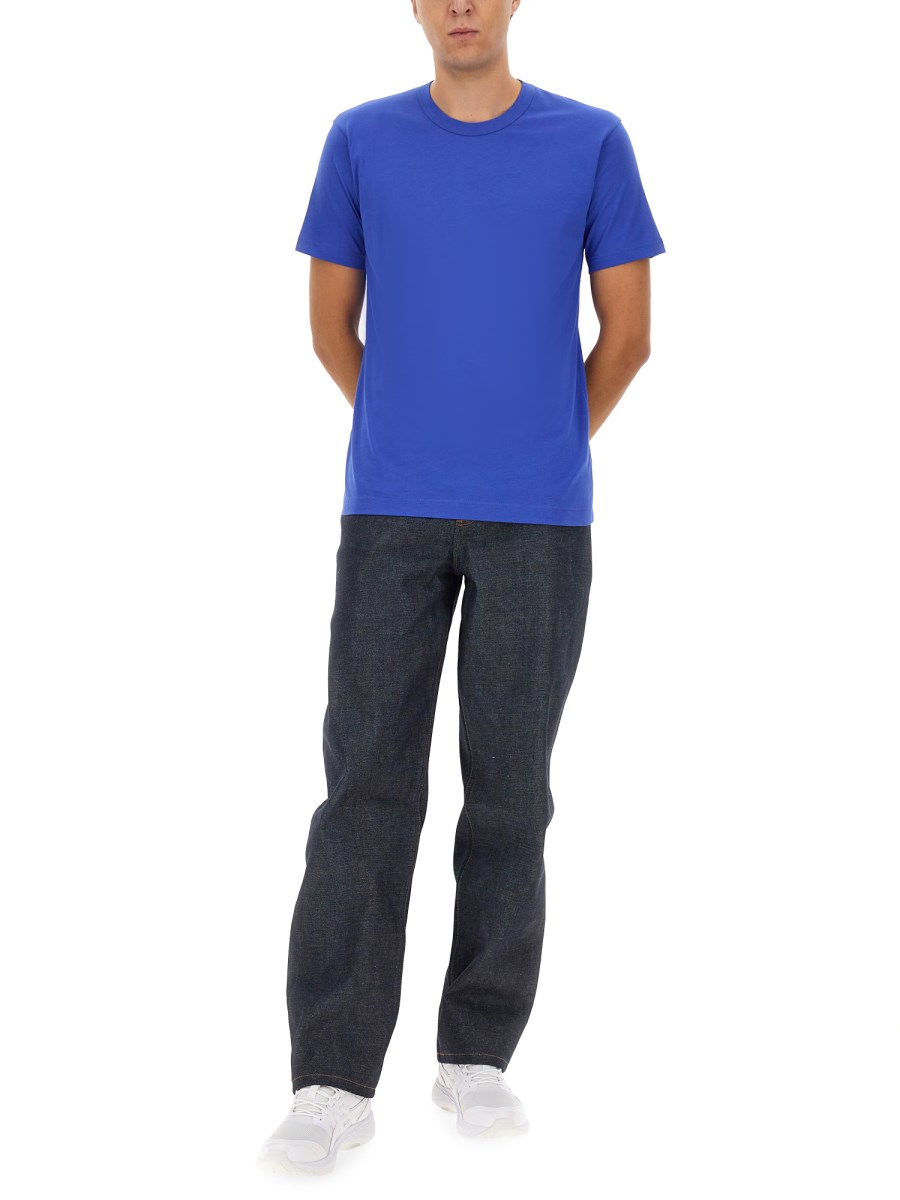 COMME DES GARCONS SHIRT T-SHIRT IN JERSEY DI COTONE