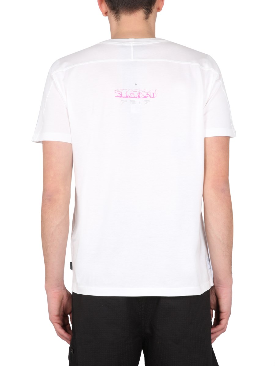 STONE ISLAND SHADOW PROJECT T-SHIRT IN JERSEY DI COTONE