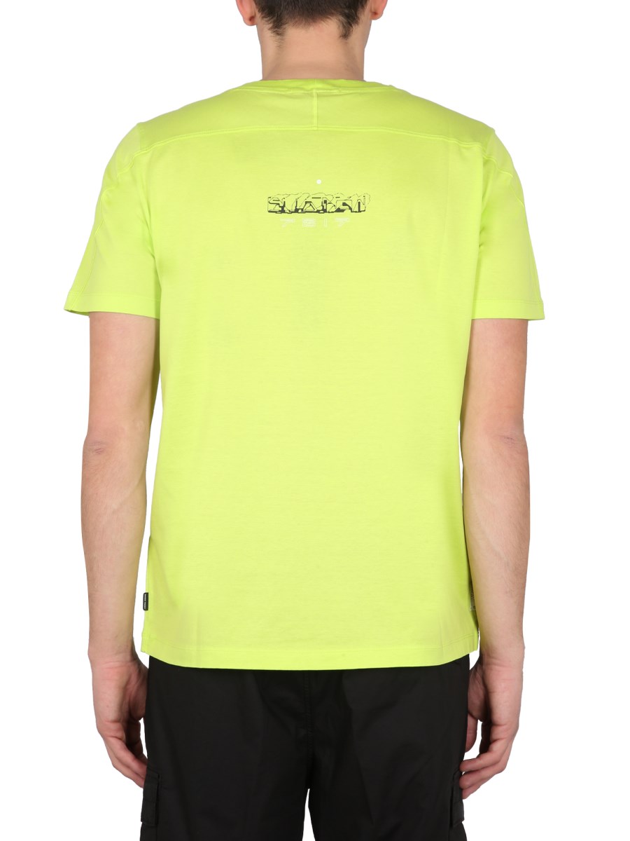 STONE ISLAND SHADOW PROJECT T-SHIRT IN JERSEY DI COTONE