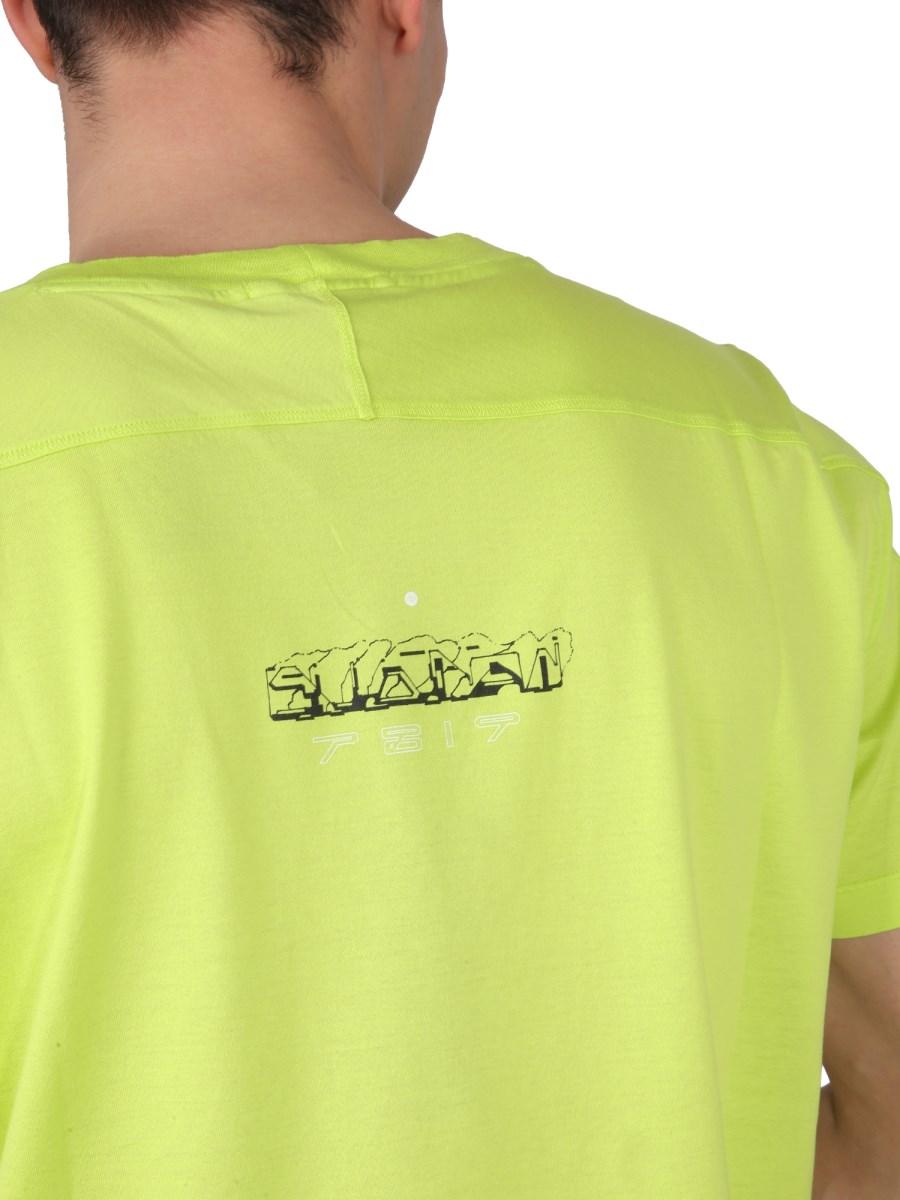 STONE ISLAND SHADOW PROJECT T-SHIRT IN JERSEY DI COTONE