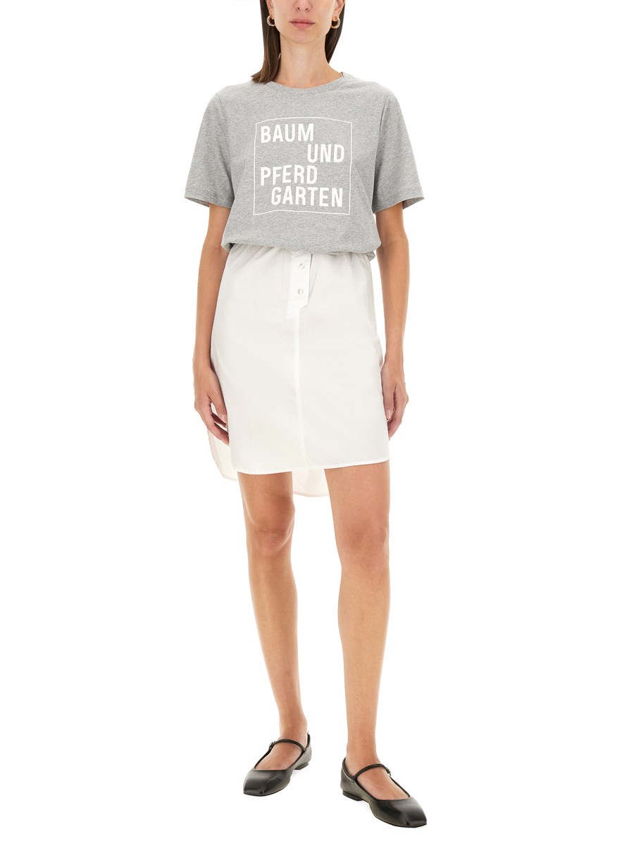 BAUM UND PFERDGARTEN T-SHIRT JAWO IN JERSEY DI COTONE