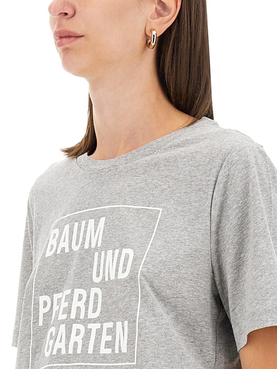 BAUM UND PFERDGARTEN T-SHIRT JAWO IN JERSEY DI COTONE