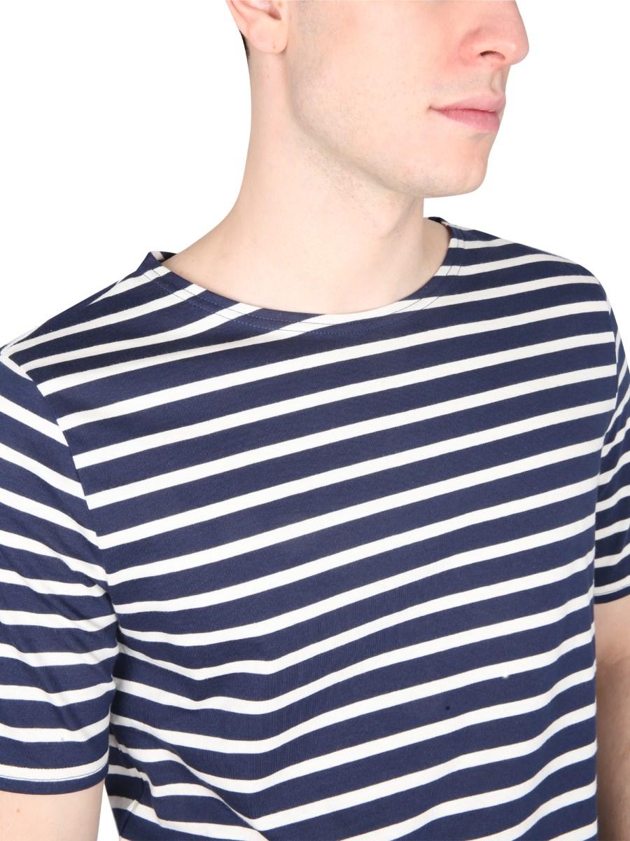 SAINT JAMES T-SHIRT "LEVANT MODERN" IN COTONE CON MOTIVO RIGATO