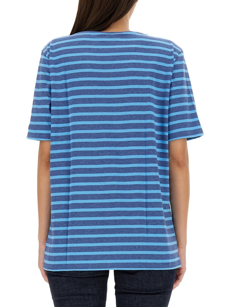 SAINT JAMES T-SHIRT LEVANT MODERN IN JERSEY DI COTONE
