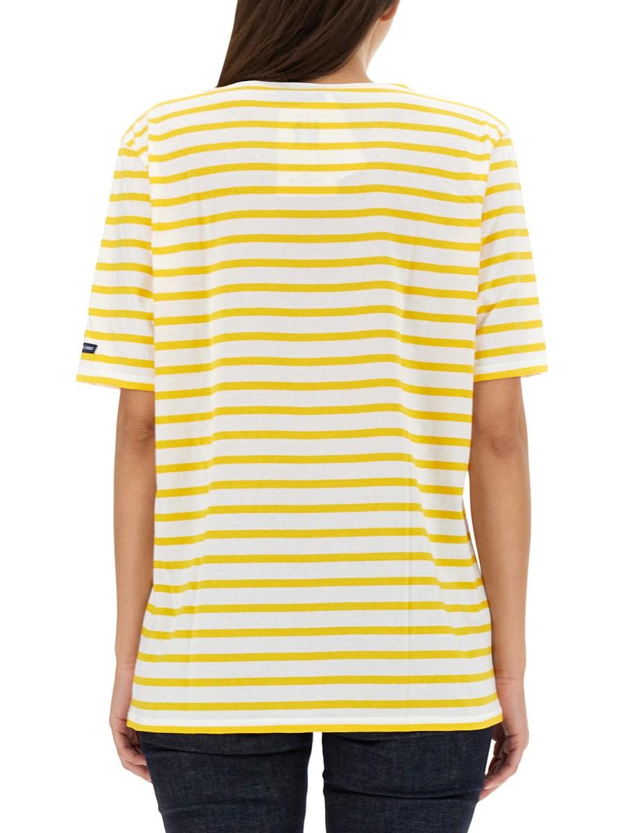 SAINT JAMES T-SHIRT LEVANT MODERN IN JERSEY DI COTONE