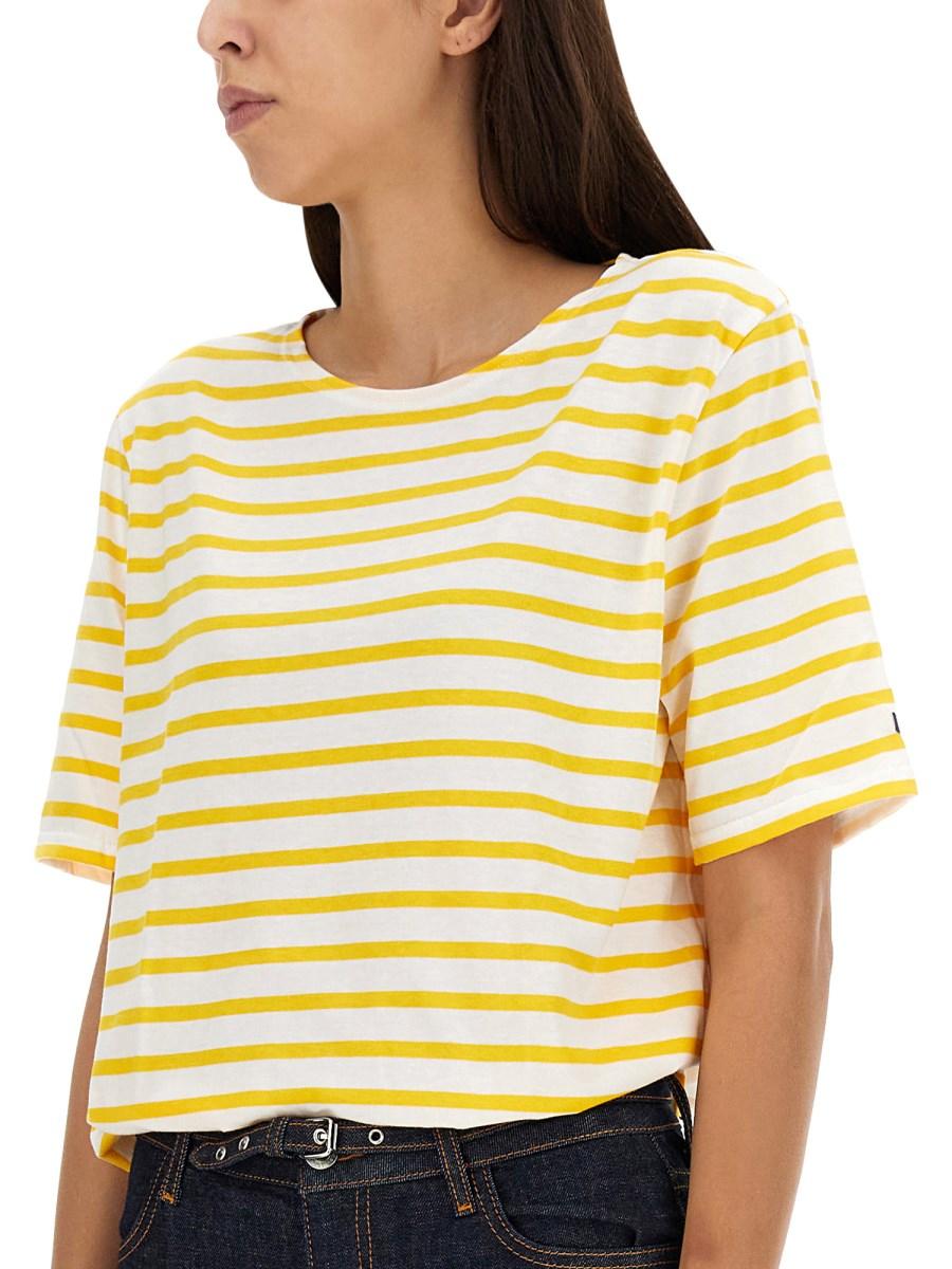 SAINT JAMES T-SHIRT LEVANT MODERN IN JERSEY DI COTONE