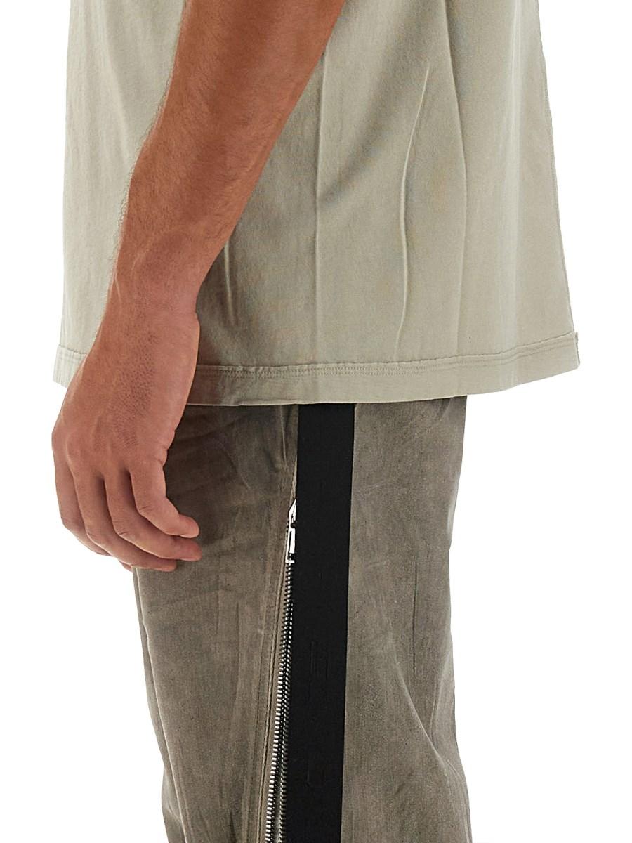 RICK OWENS DRKSHDW T-SHIRT LEVEL T IN JERSEY DI COTONE